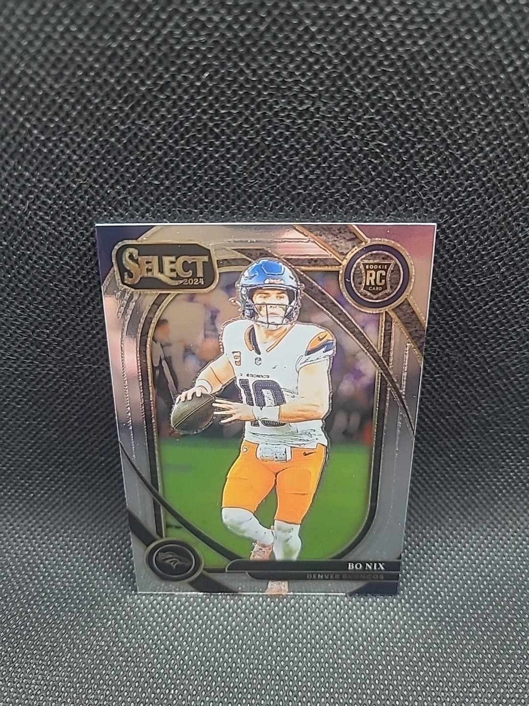 Bo Nix 2024 Panini Select #221 Rookie Club Level Base Denver Broncos RC