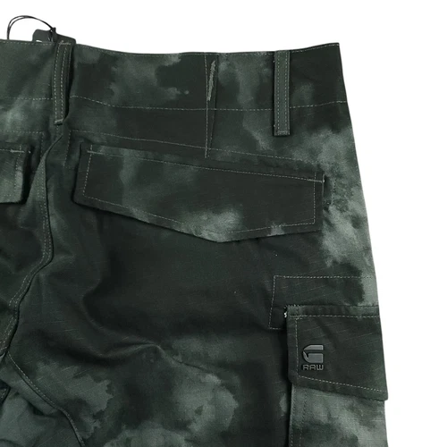 G Star Raw Pants 34x34 Mens Rovic 3D Regular Tapered Cargo Camo Hammer Ripstop - Picture 10 of 15