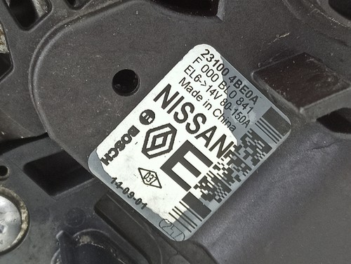 231004BE0A ALTERNATEUR / 165125 POUR NISSAN X-TRAIL III T32_, T32R, T32RR 1.6 - Picture 2 of 10