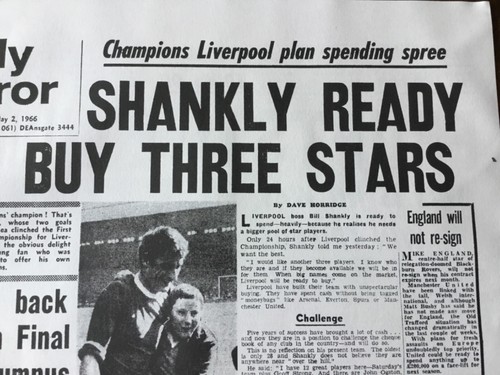 POSTER/NEWSPAPER PAGE : 2nd MAY 1965 : LIVERPOOL WIN CUP BY BEATING LEEDS UNITED - Picture 16 of 24