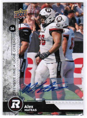 2018 UD UPPER DECK CFL FOOTBALL BASE AUTOGRAPH AUTO CARDS 1-198 U-Pick From List - Picture 8 of 103