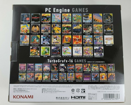 PC Engine mini System Brand New PCエンジンミニ Konami Turbo Grafx Sapphire Castlevania - Picture 4 of 8