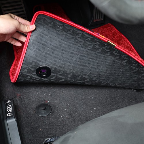 2PC Floor Mats Luxury Carpet Waterproof Pad Protection For Corvette C8 2020-2024 - Picture 5 of 15