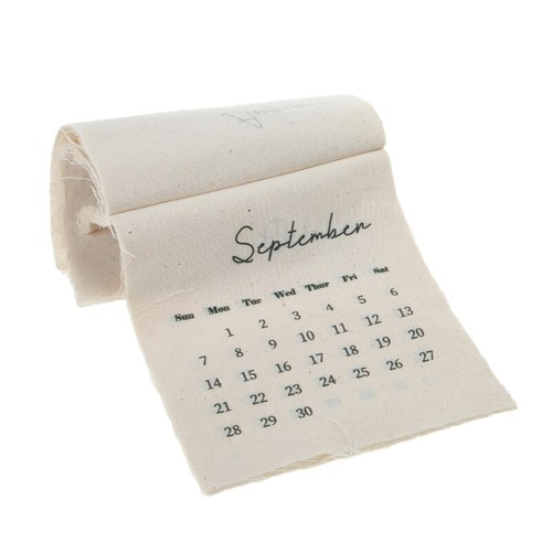 Practical Cloth Yearly Calendar 2025 with Festival Designs for Home Decoration - Picture 7 of 8