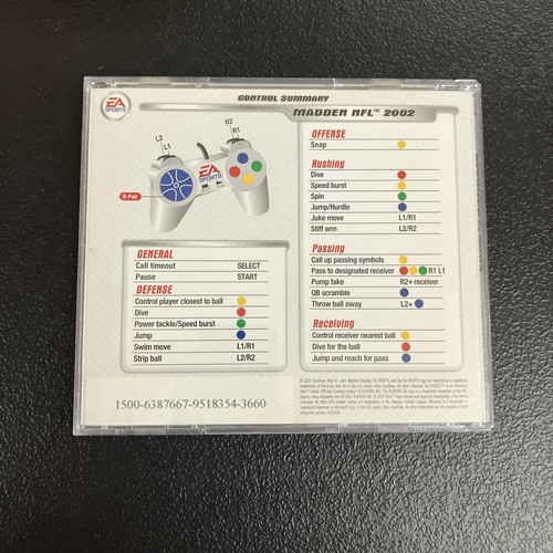 Madden NFL 2002 (PC 2001) EA Sports NFL Football Game Video Game - Picture 5 of 5