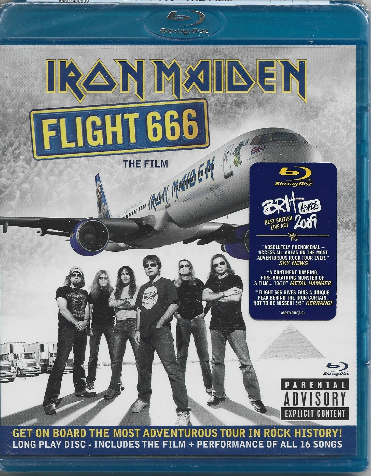 Iron Maiden Flight 666 Live Blu Ray For Sale Online Ebay