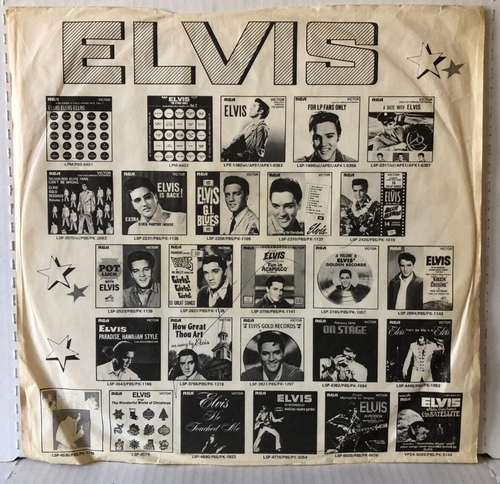 RECORD ONLY NO COVER Elvis Presley THE SUN COLLECTION 1975 RCA CANADA VG+ - Picture 5 of 5