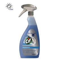 CIF Fenster & Glas Reiniger "Professional" 750ml Sprühflasche -Sekundenschnell !