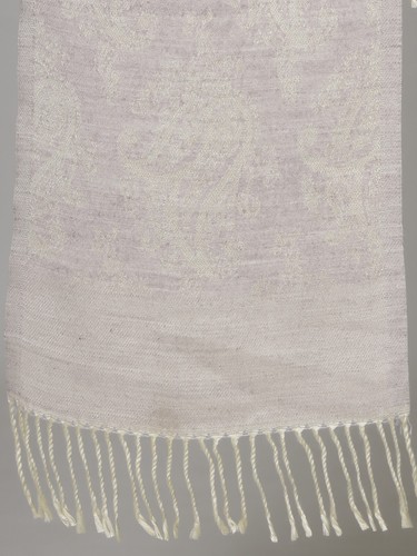 Men Women unisex 100%CASHMERE Scarf Winter Paisley Purple Wool India Scarf - Bild 5 von 5