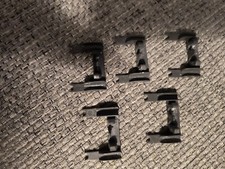 Lot Of 5 W10250160 Genuine Whirlpool OEM Dishwasher Rack Adjuster Arm Clip-lock