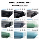 50cmX3m Nano Ceramic Film High Insulation Protection Car Glass Window Tint Foils