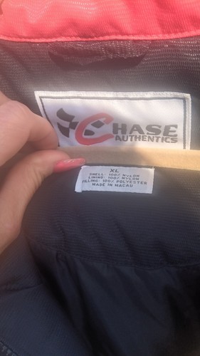 Chase Authentics Jacket Coat Size Ex L Dale Earnhardt Nascar Goodwrench Racing - Picture 5 of 5