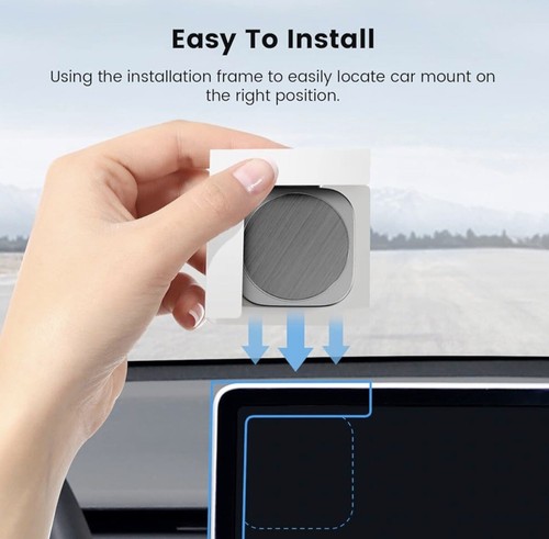 Magsafe Magnetic Car Mount IPhone Holder for TESLA Model 3 Y - Picture 5 of 6