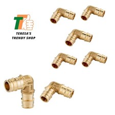 Pack of 5 Pex A Expansion Full Flow Brass Fittings 1