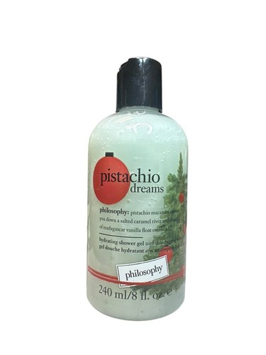 Philosophy Hydrating Shower Gel 8 fl oz Brand New Sealed (Pistachio Dreams)