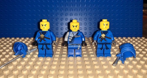 LEGO 3 Minifigures Ninjago One Jay ZX Njo034 And two Njo004 9442 30085 - Picture 2 of 3