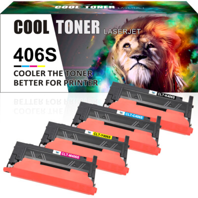 4 Toner XXL für Samsung SL-C 460 W Xpress CLX-3300 CLP-365W CLX-3306FN C410W