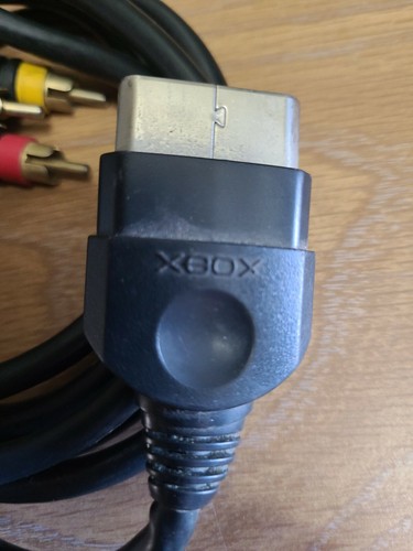 Cable compuesto de audio y video RCA AV A/V para consola Xbox original de Microsoft - Imagen 2 de 4