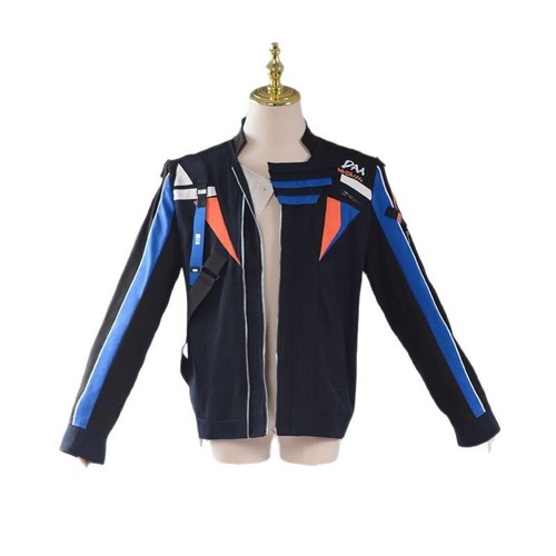 Game Love and Deepspace Caleb Cosplay Coat Outwear Costumes Cycling Punk Jacket - Picture 5 of 14