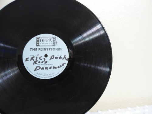 The Flintstones LP 1963 Original TV Soundtrack Album CP 302 - Imagen 4 de 10