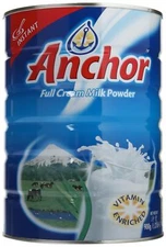 Anchor Full Cream Milk Powder Instant Dairy Based Drink 900g 32 Ounce