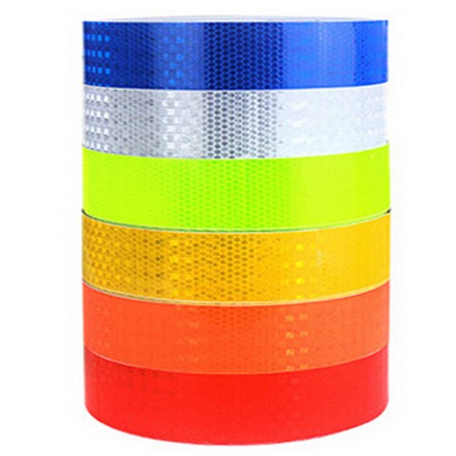 Cinta adhesiva 3M 10M 25M 38M cinta reflectante de seguridad visibilidad tira de rollo - Imagen 9 de 16