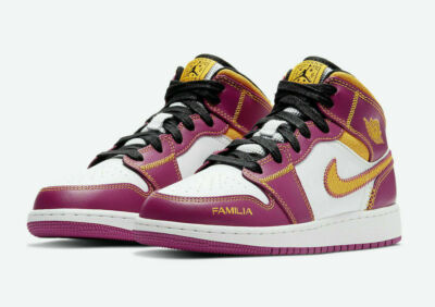 Nike Air Jordan 1 Mid Dod (GS) Sz. 6.5Y/WMNS 8 White