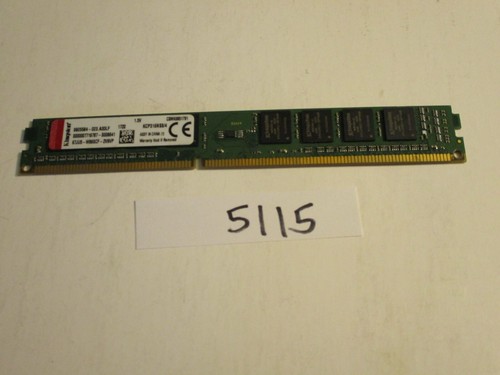 Kingston KCP316NS8/4 4Gb PC3-12800 1600Mhz DDR3 Desktop Memory RAM (5115) - Picture 1 of 2