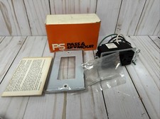 Pass and Seymour Brown Interrupter/15 1591-F 5X912 Ground Fault With Wall Plate