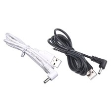USB A Male to 3.5mm 1.35mm Male Plug for Power Adapter Converter