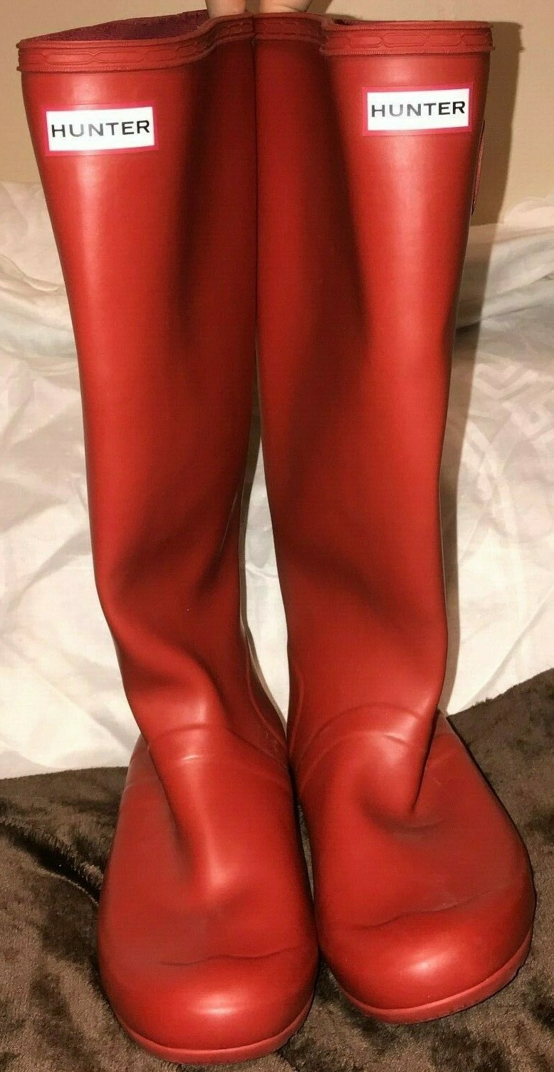 Hunter Original pour femme rouge Taille 9 imperméable 16 Arbre Caoutchouc Muck bottes C Hunter Original pour femme rouge Taille 9 imperméable 16 Arbre Caoutchouc Muck bottes C