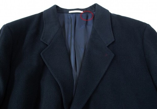 Papas Melton Wool Chester Coat Size L48(K-136648) - Picture 3 of 12