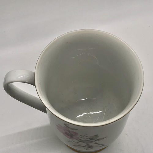 Twilight Rose Royal Domino Collection Japan Footed Porcelain Tea Cup Vintage - Picture 9 of 12