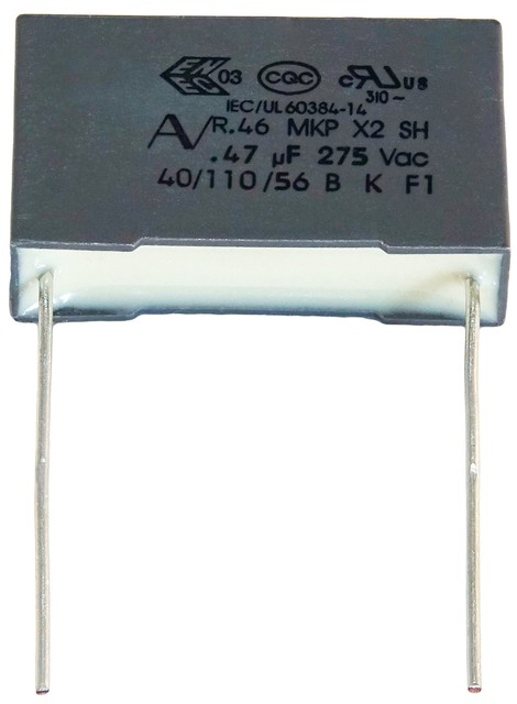 condensateur MKP 470 nF 0.47 uF 630 volts Axial Nos Lot 2 Pieces