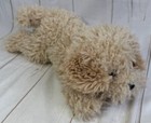 Fao Schwarz Plush Curly Cockapoo Poodle Tan Puppy Dog Floppy 15"