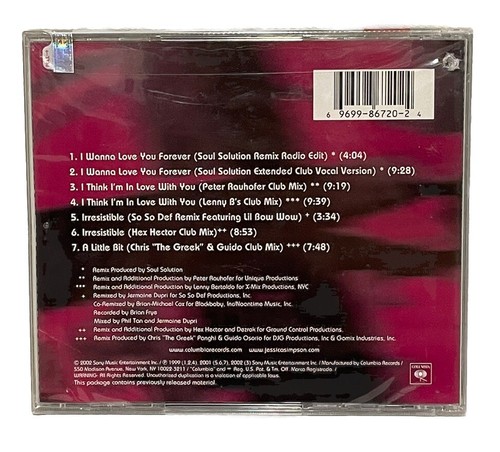 Jessica Simpson : This Is The Remix [ NEW CD Maxi + Hype Sticker! ] * SEALED * - Bild 2 von 3