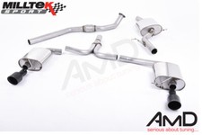 Milltek Audi A5 Sportback 2.0 TFSI Quattro Cat Scarico Posteriore Doppia Presa SSXAU317