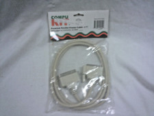 Premium parallel printer cable- 6 feet DB25 male-CN36 male 