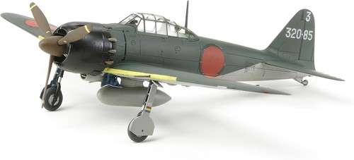 Tamiya 1/72 Mitsubishi A6M5 Zero Fighter Model Kit 60779 War Bird NEW Japan - Picture 2 of 3