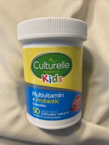 Culturelle Kids Complete Multivitamin + Probiotic Chewable, 3yrs +, 50 CT 11/25