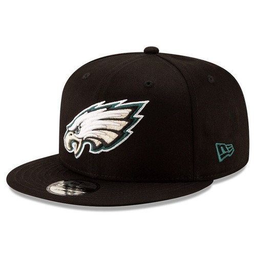 Parche lateral 9FIFTY de los Philadelphia Eagles New Era negro Super Bowl LVII - Imagen 3 de 4