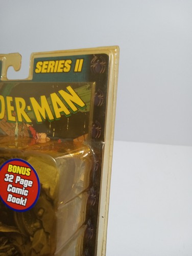 NEW Spider-Man Classics Series 2 Battle Ravaged Spider-Man Figure 2001 ToyBiz - Picture 11 of 13