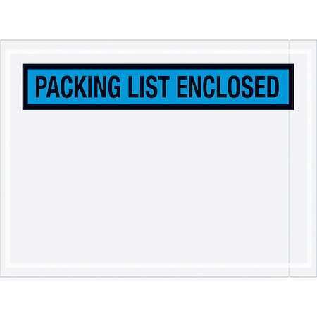 Zoro Select Pl488 Packing List Envelopes,6 X 4 1/2