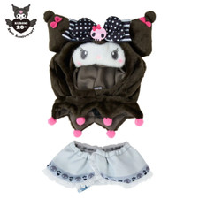 Sanrio Plush Costumer M KUROMI My Melody 50th/Kuromi20th Anniversary