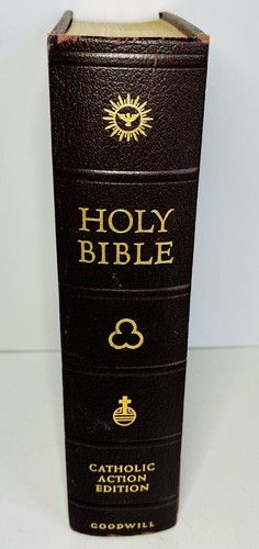 The Holy Bible Catholic Action Edition, Good Will Publishers 1953 Illustrated - Picture 2 of 11