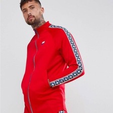 Nike Sportswear Men's M Taped Poly Track jacket University Red AJ2681-657