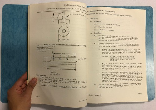 B. F. Goodrich Maintenance And Overhaul Manual For Part No 3-1184 - Bild 6 von 12