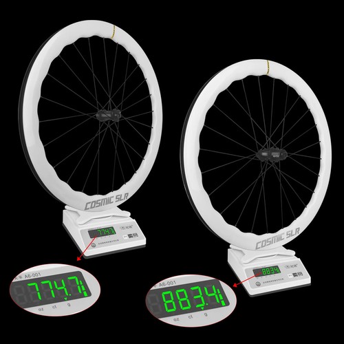 700C Wave Ring Ratchet 36/54T Carbon Wheelset HG/XDR Road Bike Disc Brake Wheel - Picture 6 of 7