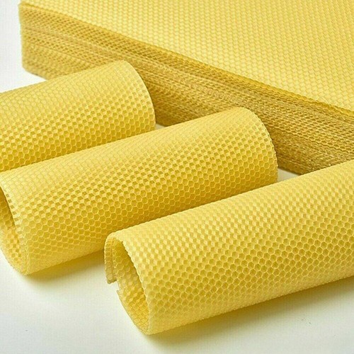 30Pcs Bee Wax Foundation Sheets for Beekeeping Hive Frames Equipment - Picture 2 of 14