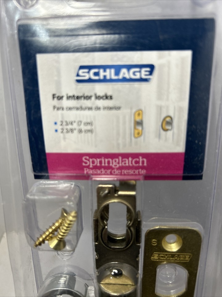 SCHLAGE Lock CO 40250 605 Triple Option Triple Option Spring Interior